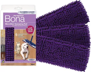 Bona Pet System Microfiber Sweeping Pad for Multi-Surface Floors