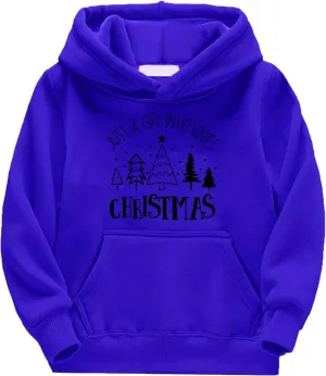 Boys Girls Christmas Clothes Kids Hoodie Sweatshirt Long Sleeve Funny Graphic Oversized Sweater Pullover