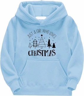 Boys Girls Christmas Clothes Kids Hoodie Sweatshirt Long Sleeve Funny Graphic Oversized Sweater Pullover