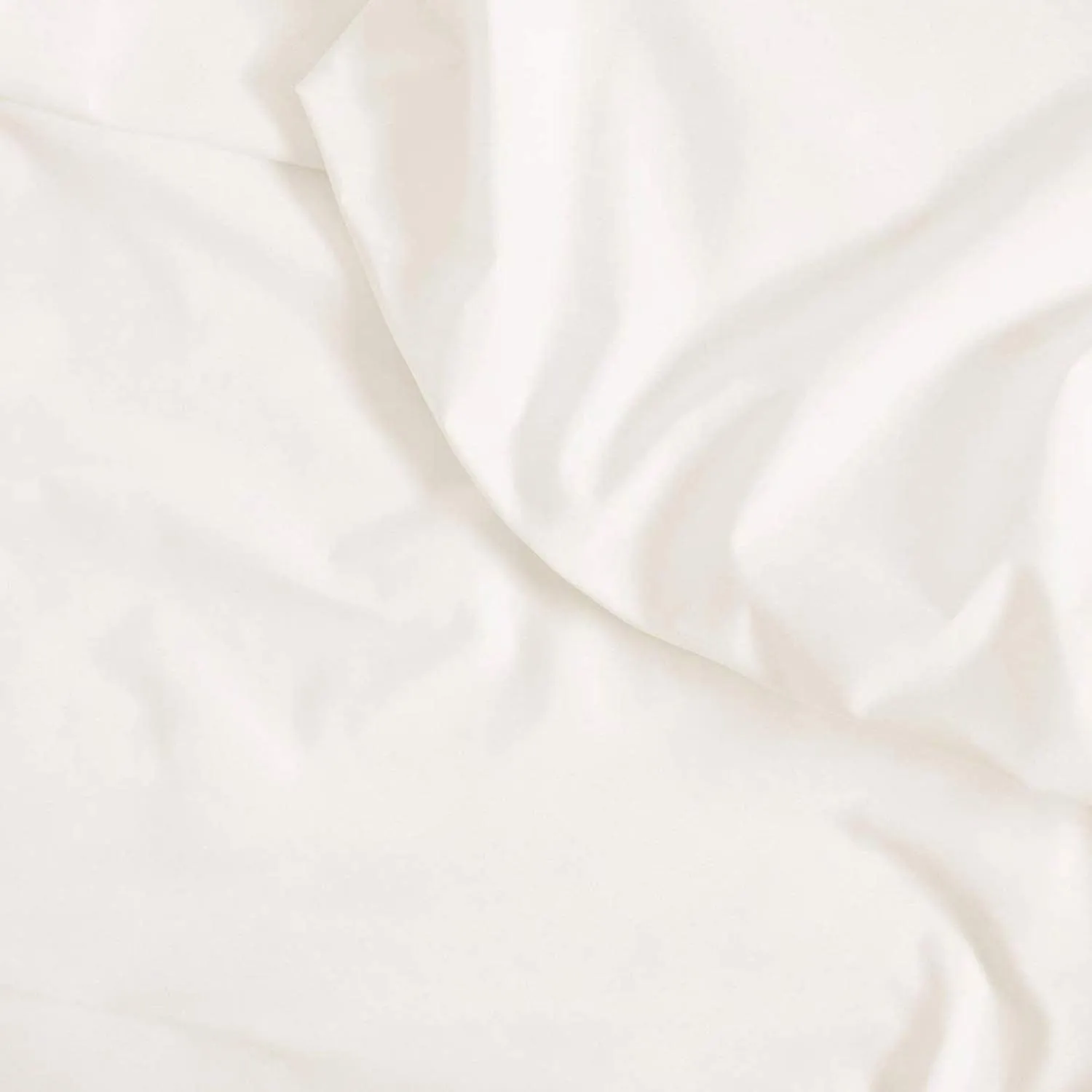Brooklinen Luxury Sateen 7 Piece Sheet Set - 100% Cotton, Queen Size in Cream - 1 Duvet Cover, 1 Fitted Sheet, 1 Flat Sheet, 4 Pillowcases | Best Luxury Sheets