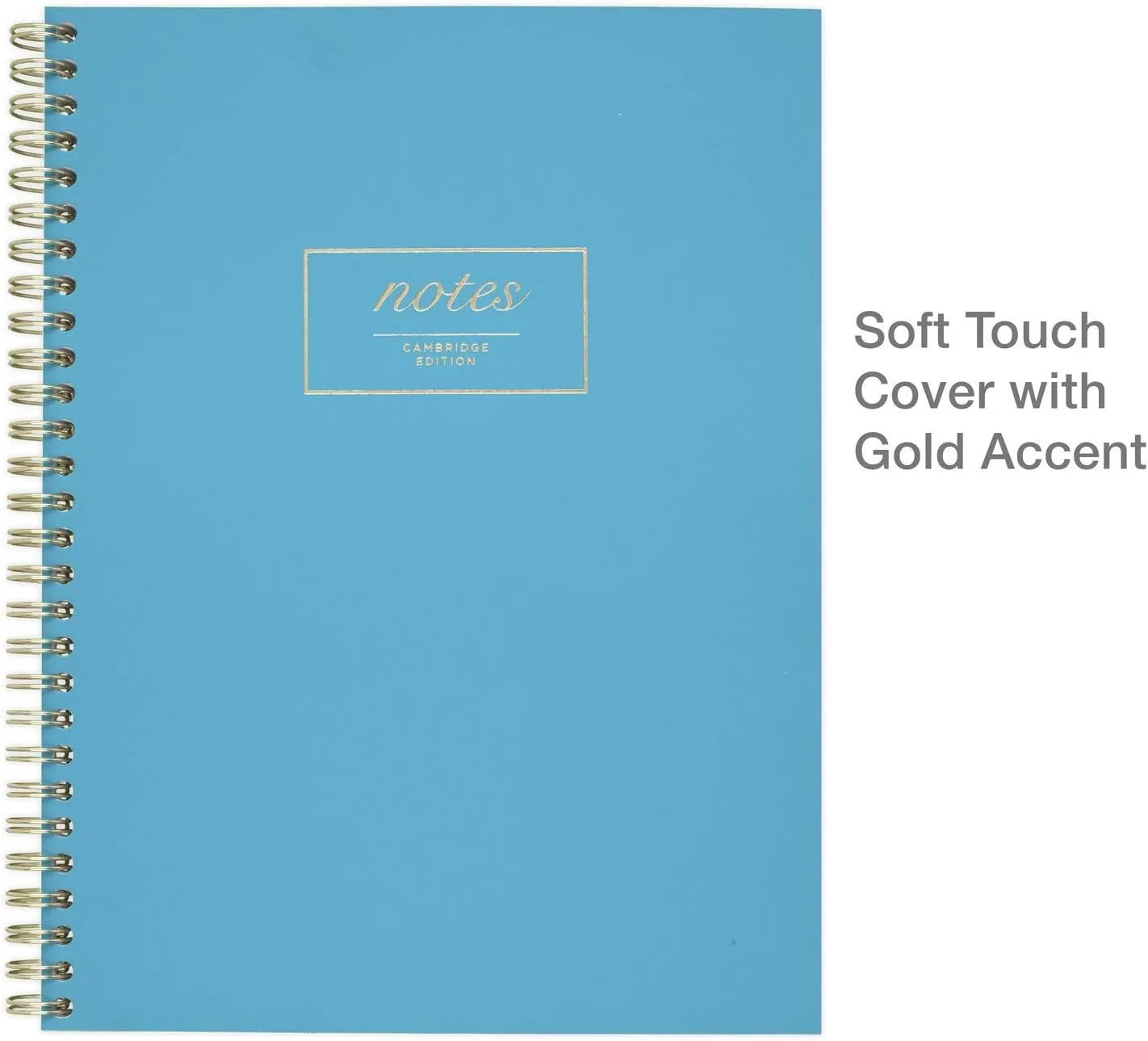 Cambridge Meeting Notebook, Journal, 9-1/2" x 6-5/8 ", Legal Ruled, 80 Sheets, WorkStyle, Fashion, Teal (49587)