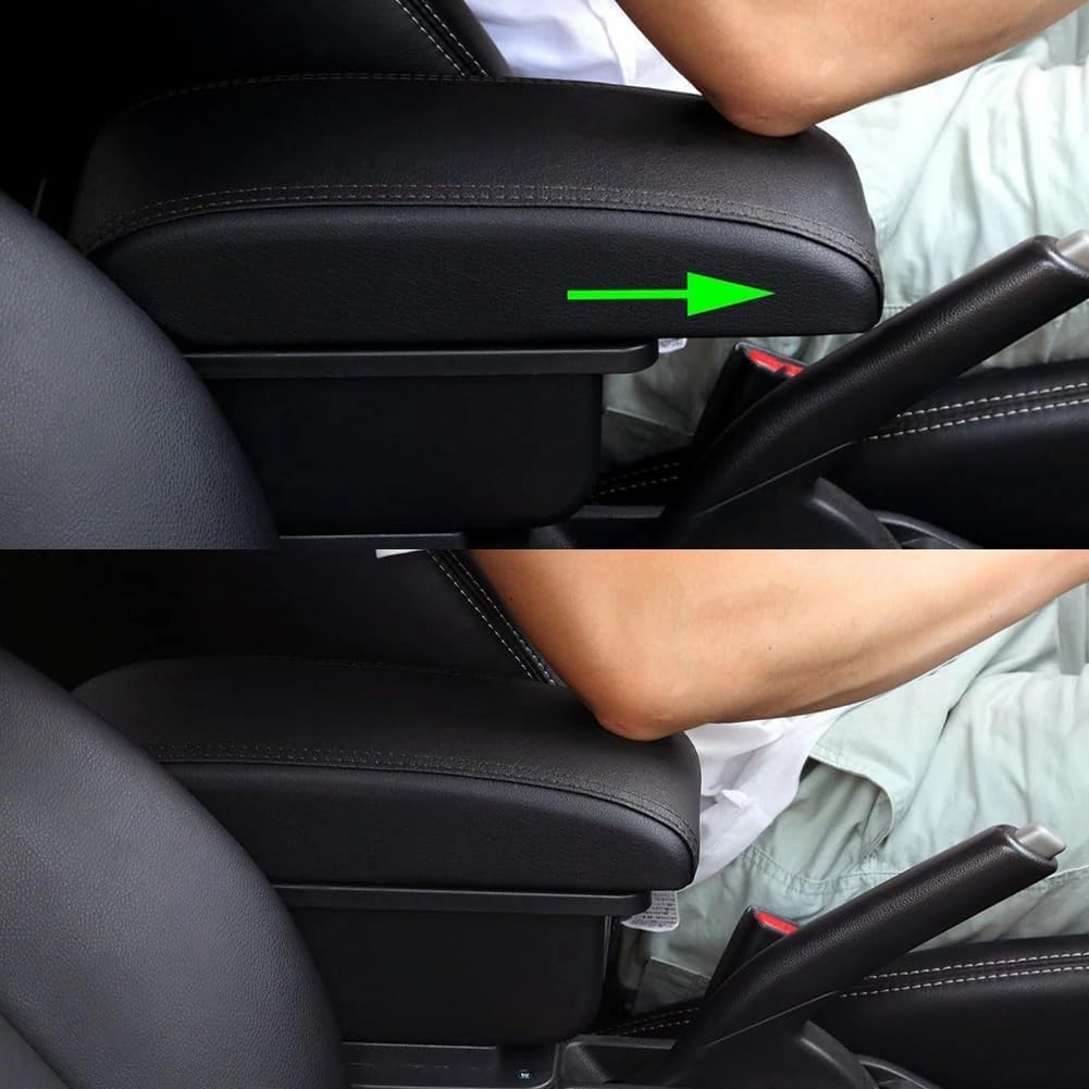 Car Armrest for Nissan Kicks 2016 2017 2018 2019 2020 2021, Car Armrest Storage Box Car Arm Rest Arm Rest for Car Car Accessories