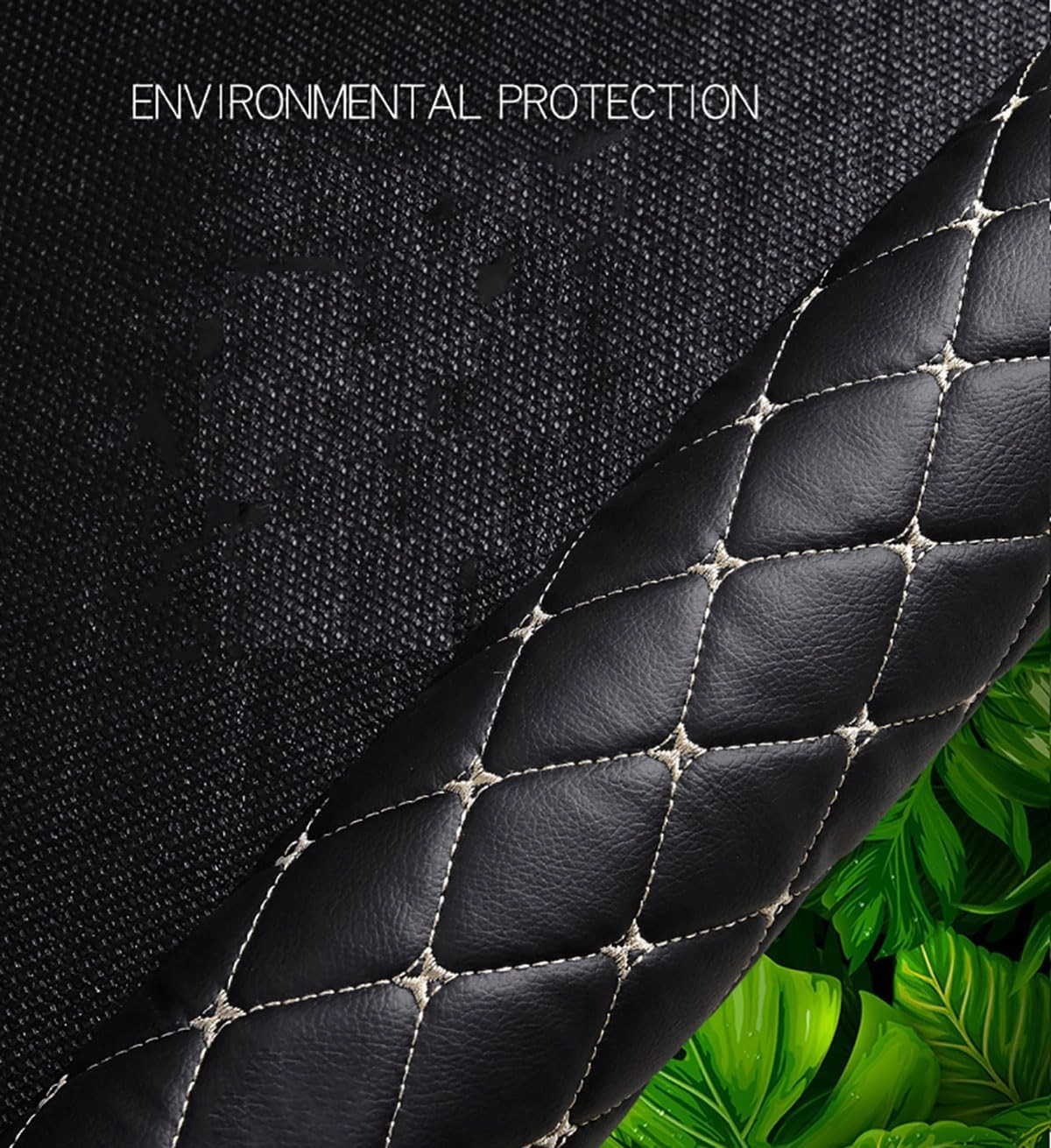 Car Boot Mats for Genesis GV70 EV Pure Electric 2023 2024, Custom Protector Pad Cargo Tray Liners Trunk Carpets All Weather Interior Accessories,Black Red
