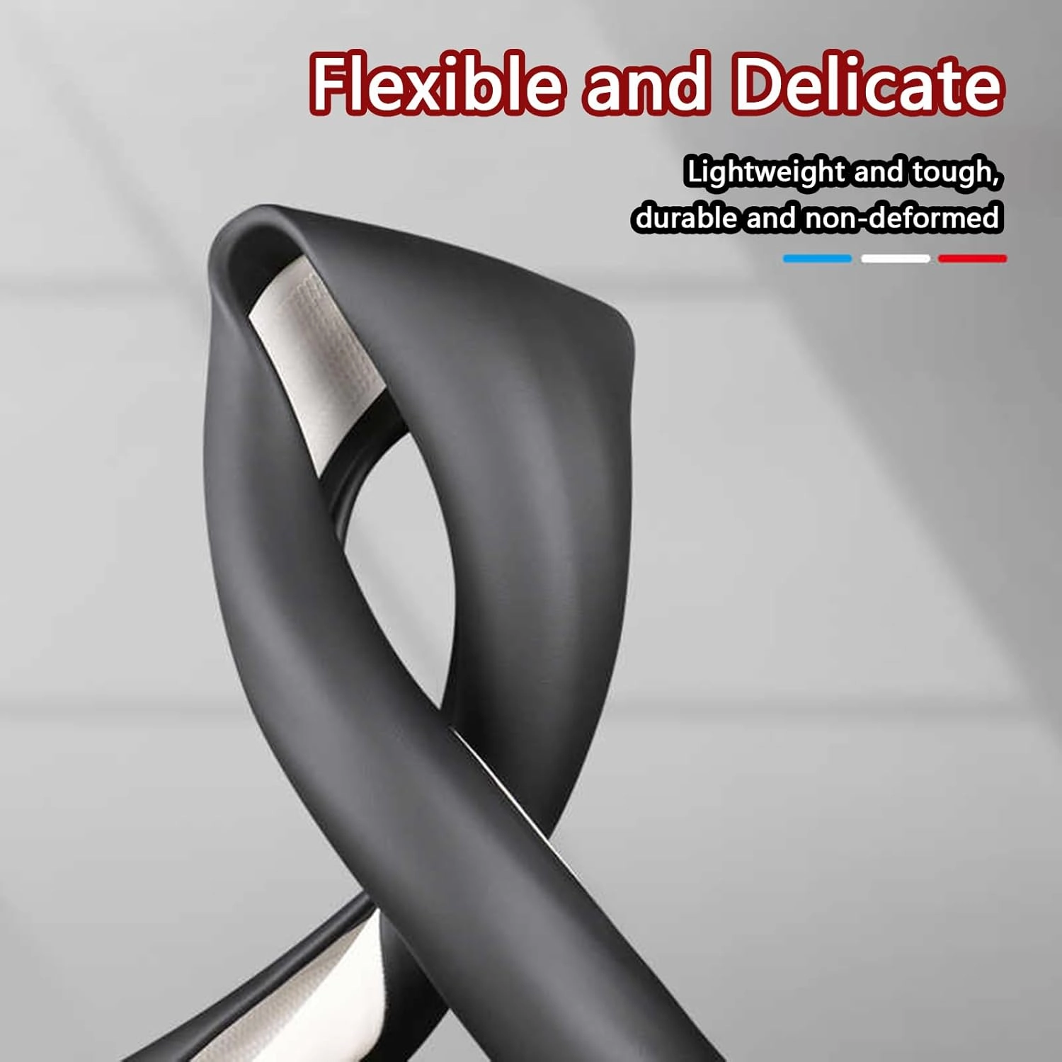 Car Steering Wheel Cover for Buick Excelle GT Envision Regal Lacrosse Verano Excelle Encore GL6 GL8, Anti-Slip Breathable Steering Wheel Protector Leather Steering Wheel Cover, Interior Accessories