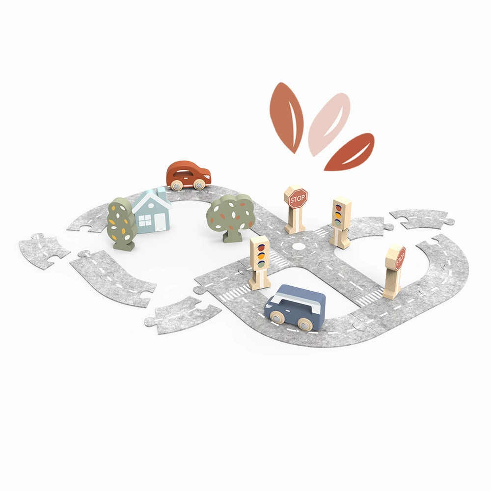 Car Track Puzzle (Includes 2 vehicles)