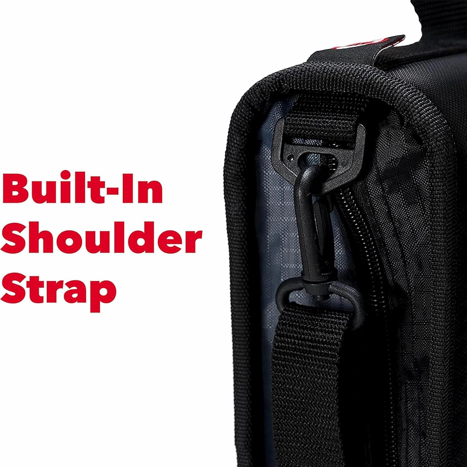 Case-it Classic Zipper Binder, 2" O-Ring with mesh Pockets and Shoulder Strap and Handle, 350 Page Capacity, D-251 Denim Blue
