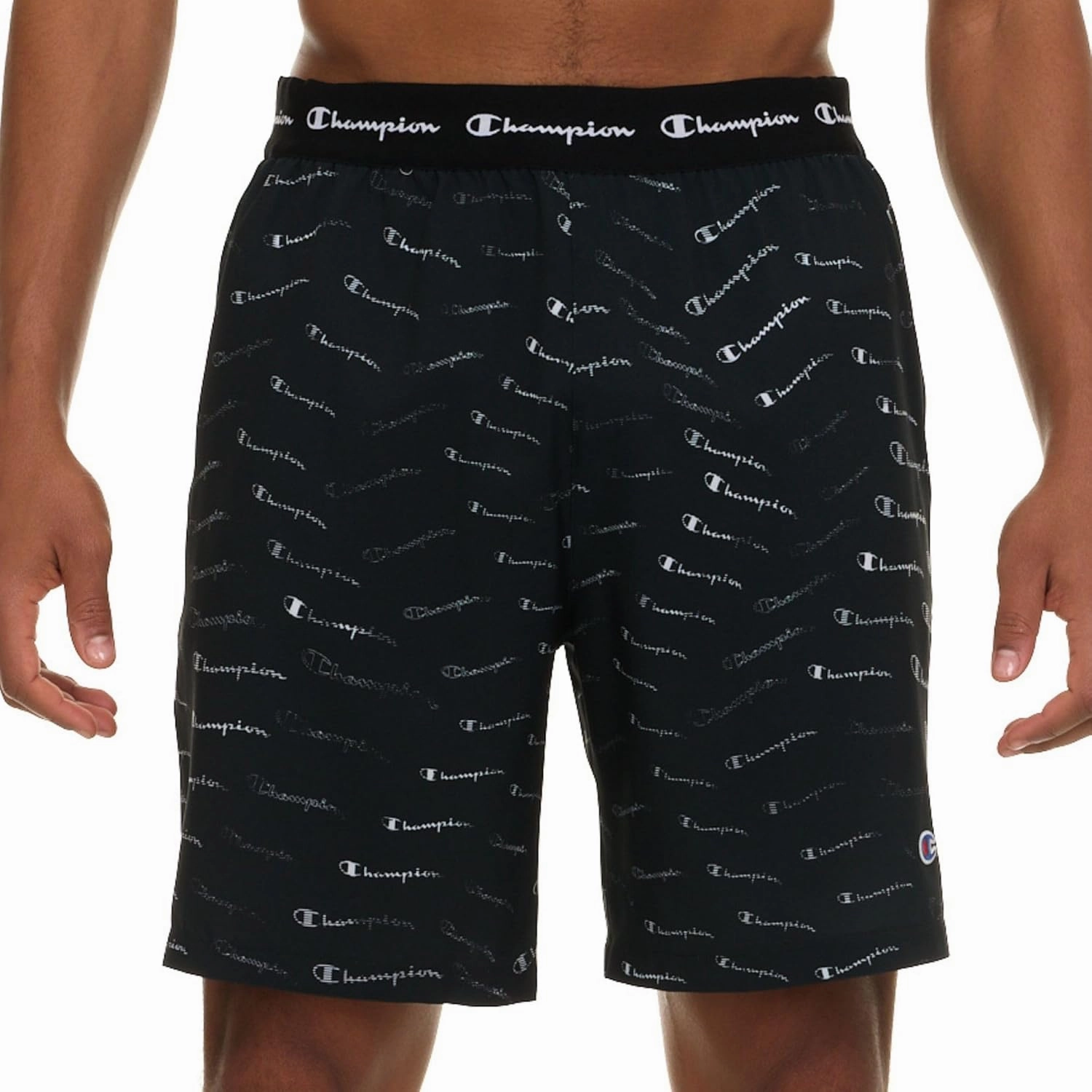 Champion Mens Swim Trunks with Mesh Liner, Quick Drying Mens Bathing Suit, Board Shorts for Swimming and Beach