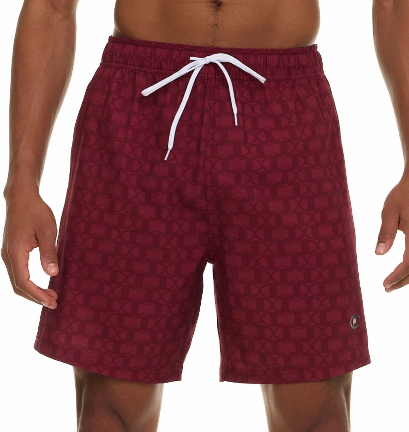 Champion Mens Swim Trunks with Mesh Liner, Quick Drying Mens Bathing Suit, Board Shorts for Swimming and Beach