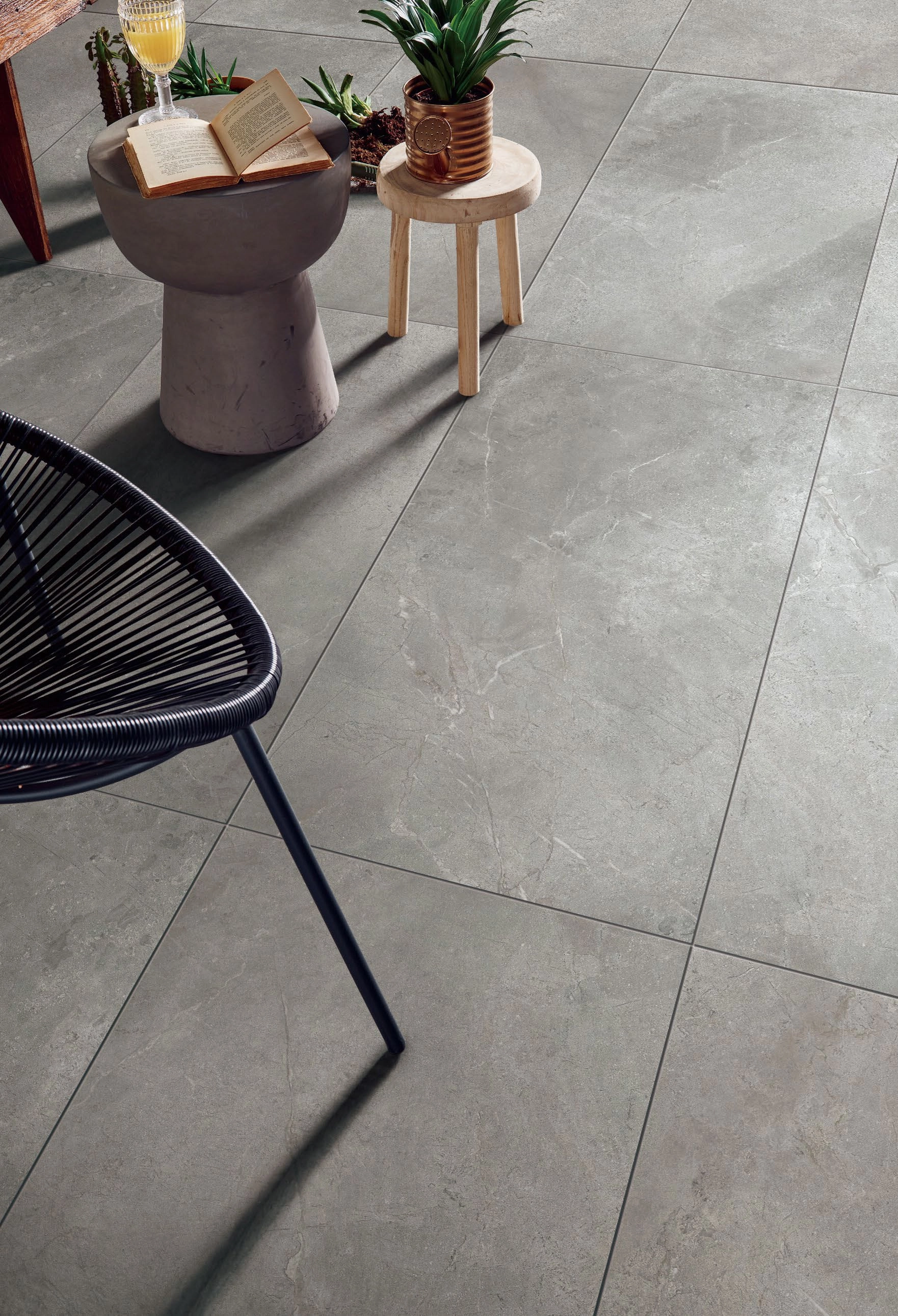 Chiswick Grey Matt 600x600x8mm