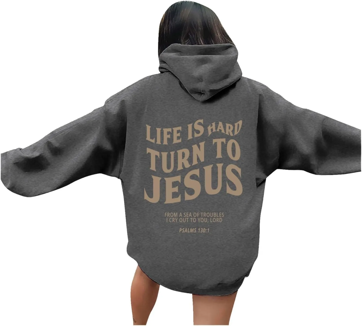 Christian Hoodies for Women Religious Sayings There Is Poner In The Name of Jesus Loves You Preppy Pullovers Spirit Letter Graphic with Hood Casual Christ Jesus God Faith Shirts Basics