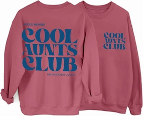 Cool Aunts Club Women's Future Aunt Sweatshirt