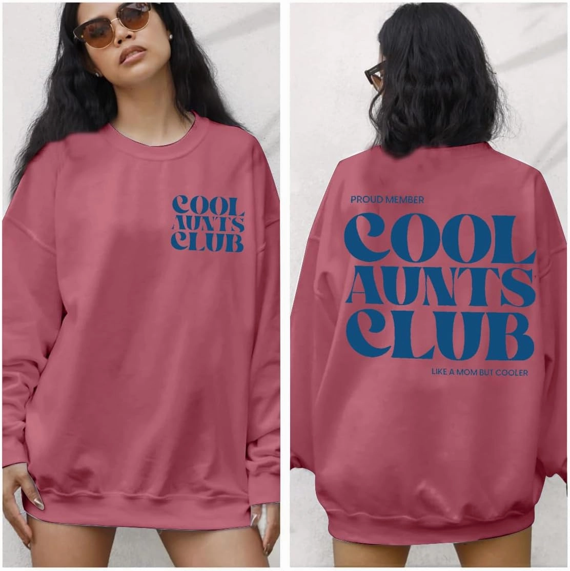 Cool Aunts Club Women's Future Aunt Sweatshirt