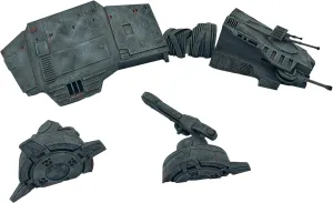 Crashed Imperial Walker Set - Miniature Tabletop Wargaming Terrain (Painted)