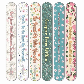 Creanoso Floral Emery Boards (24-Packs)