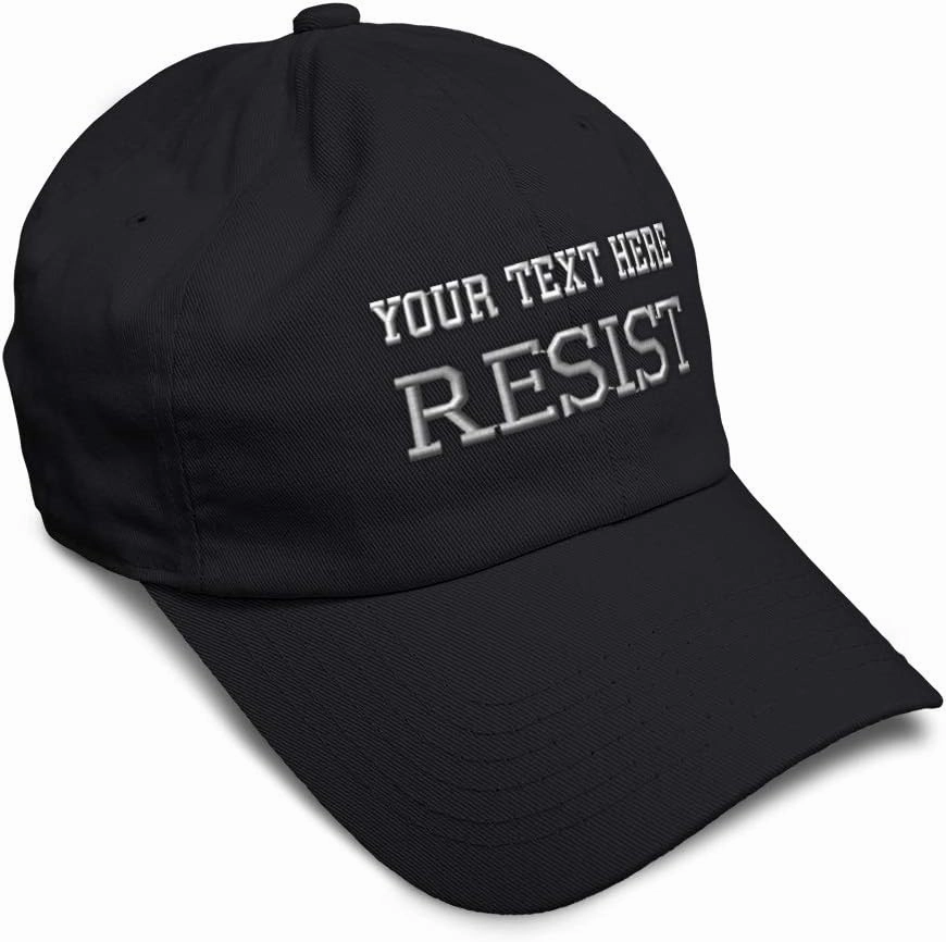 Custom Soft Baseball Cap Resist Silver Embroidery Monogram Twill Cotton Dad Hats for Men & Women