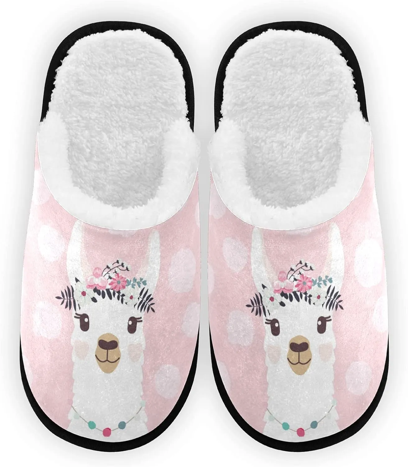 Cute Red Panda Slippers, Soft Memory Foam Non-Slip Indoor House Slippers Home Shoes for Bedroom Travel Hotel Spa