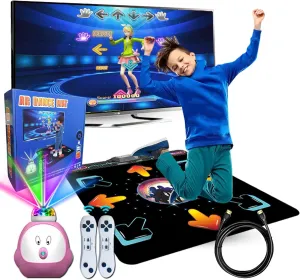 Dance Mat for Kids and Adults,Electronic Dance Mats for TV,Musical Dance Game Mat for Girls Boys with AR Camera,Birthday/Christmas Day Gifts for Kids Adults