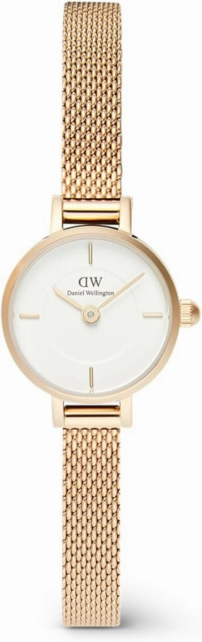 Daniel Wellington Petite Mini 19mm Women's Watch, Steinless Steel with Pvd Plated Gold Gold Watch for Women
