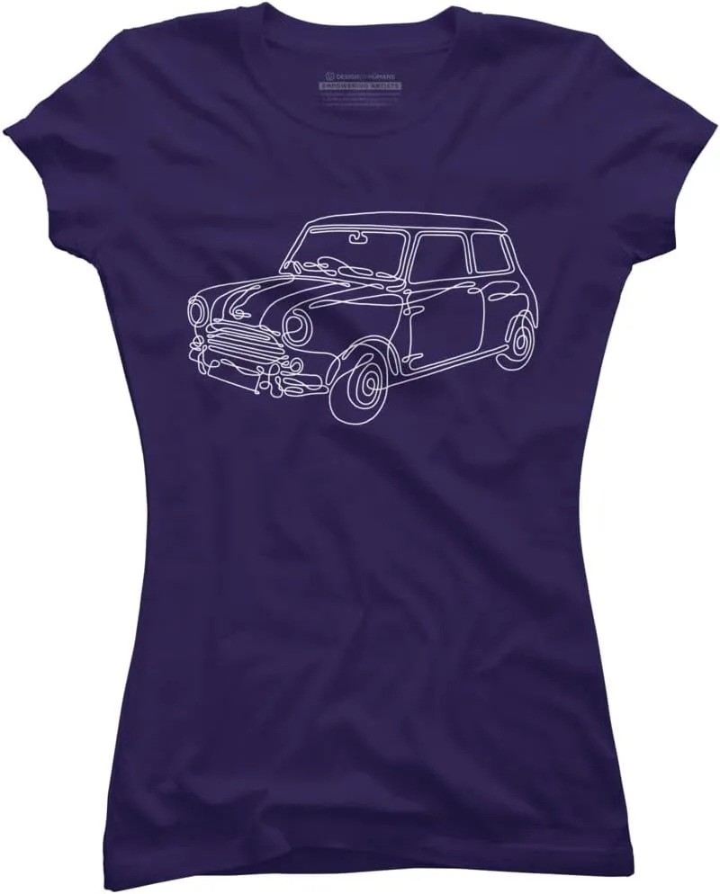 Design By Humans Junior's Mini by prawidana T-Shirt - -