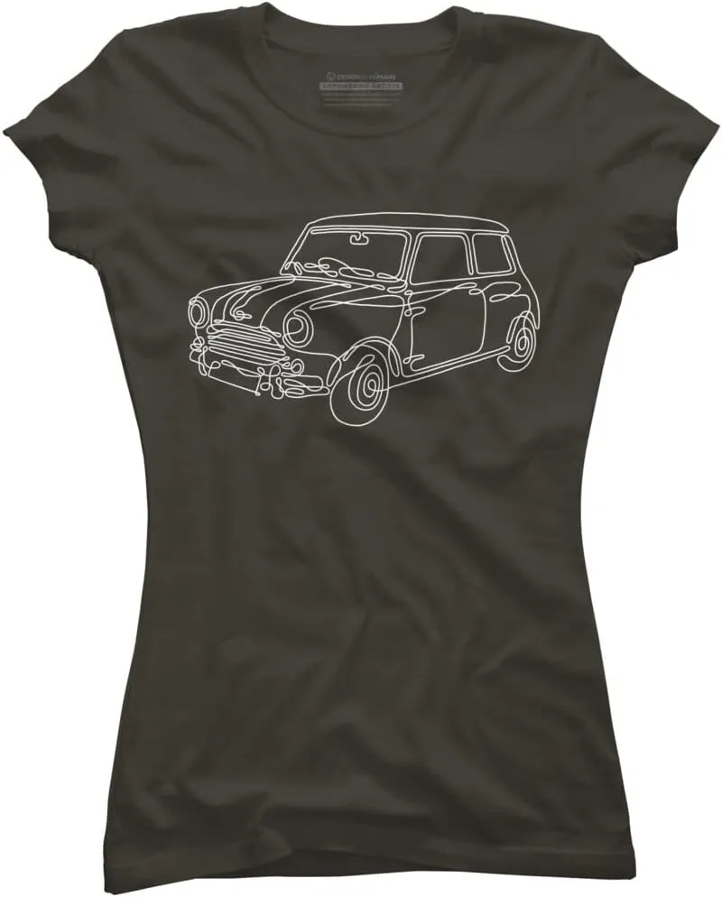Design By Humans Junior's Mini by prawidana T-Shirt - -