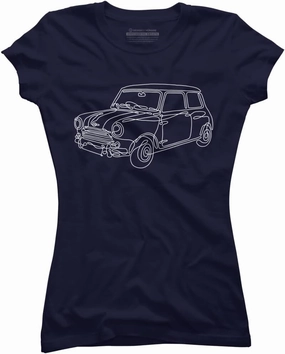 Design By Humans Junior's Mini by prawidana T-Shirt - -