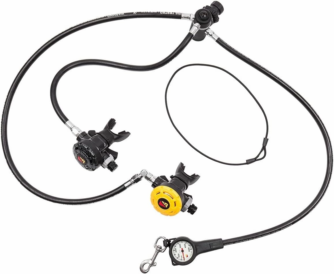 Dive Rite XT Advanced Open Water Regulator Package, Yoke or DIN, PSI or BAR (DR XT Reg AOW Package, w/BAR, DIN)