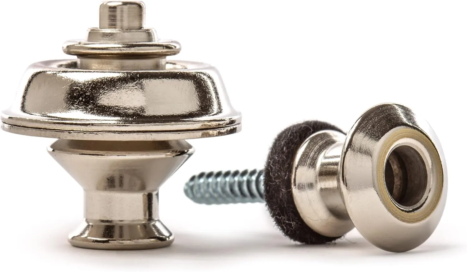 Dunlop Straplok Dual Design Strap Retainer System - Nickel
