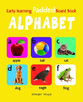 Early Learning Padded Book of Alphabet - Board Book
