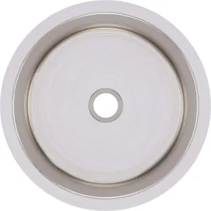 Elkay ELUH16FB Lustertone Classic Single Bowl Undermount Stainless Steel Sink
