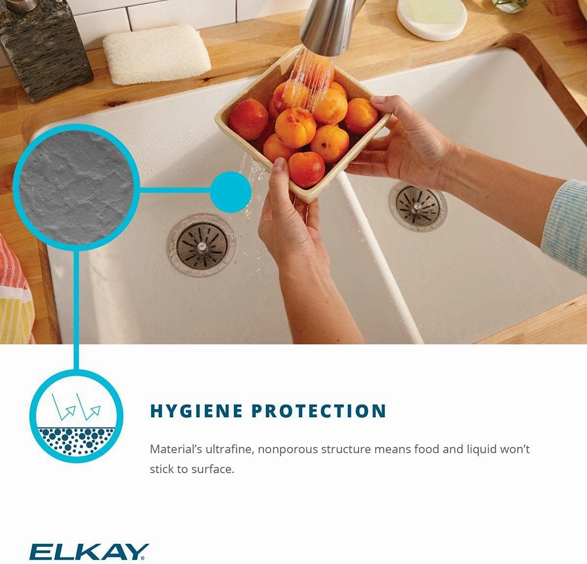 Elkay Quartz Classic ELGU251912PDGS0 Greystone Single Bowl Undermount Laundry Sink with Perfect Drain