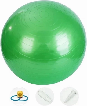 Exercise Ball Yoga Ball,Anti-Burst and Slip Resistant Stability Ball with Quick Pump,30 Inches Workout Ball,Yoga Ball Chair,Swiss Ball for Pilates Home Gym Physical Therapy Balance Fitness