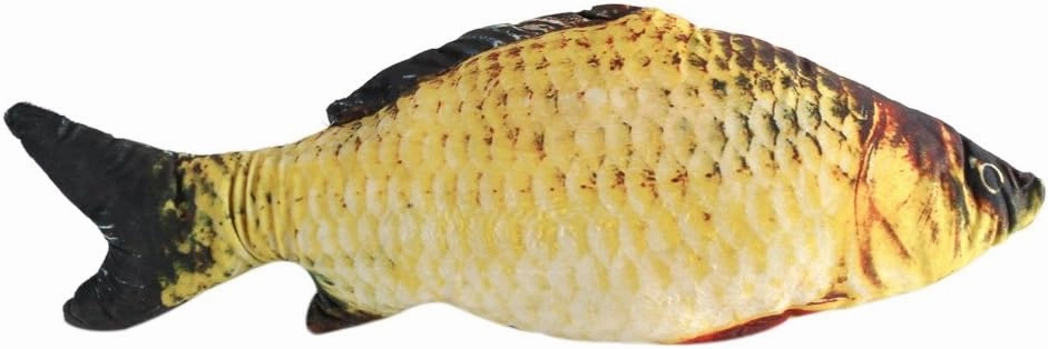 Fish Pillows, Simulation Carp Fish Shape Plush Toys Stuffed Throw Pillows Gift Toy Home Decor(60cm)