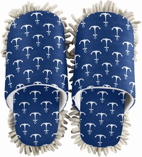 Fisyme Mop Slippers Soft Washable Microfiber Super Chenille Mopping House Home Shoes Mop Slippers for Floor Cleaning