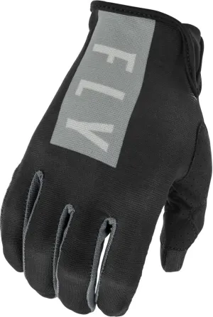 Fly Racing 2021 Women's Lite Gloves (Large) (Black/Grey)