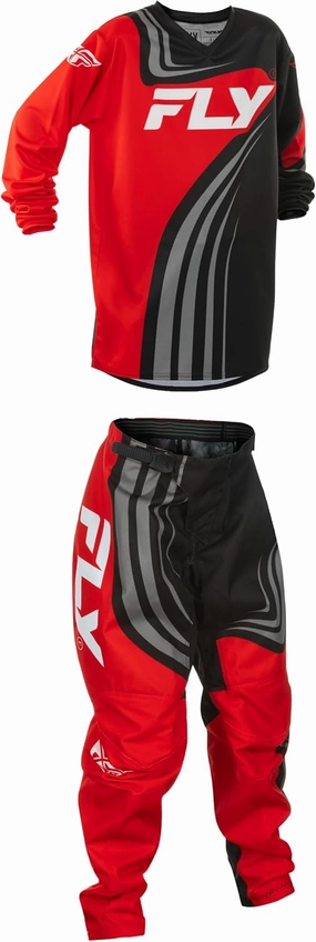 Fly Racing Youth F-16 Moto Gear Set - Pant and Jersey Combo