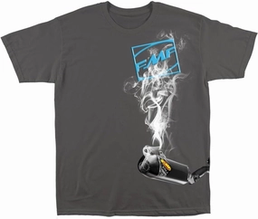 FMF Boxcage 2 T-Shirt (X-LARGE) (CHARCOAL)
