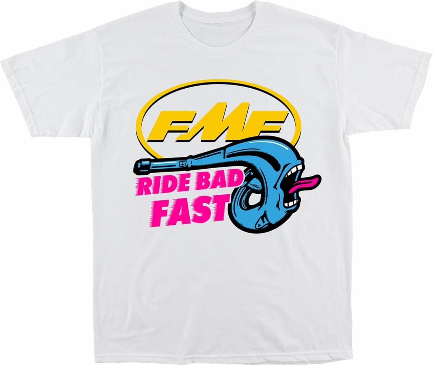 FMF The Scream T-Shirt (XX-Large, White)