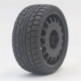 for HSP for HPI for Kyosho for Sakura for Tamiya for Yokomo 4pcs 1/10 Soft Rubber Tire Touring Car Tire 1/10 for Rally Tire Rc Car Tires(21004)