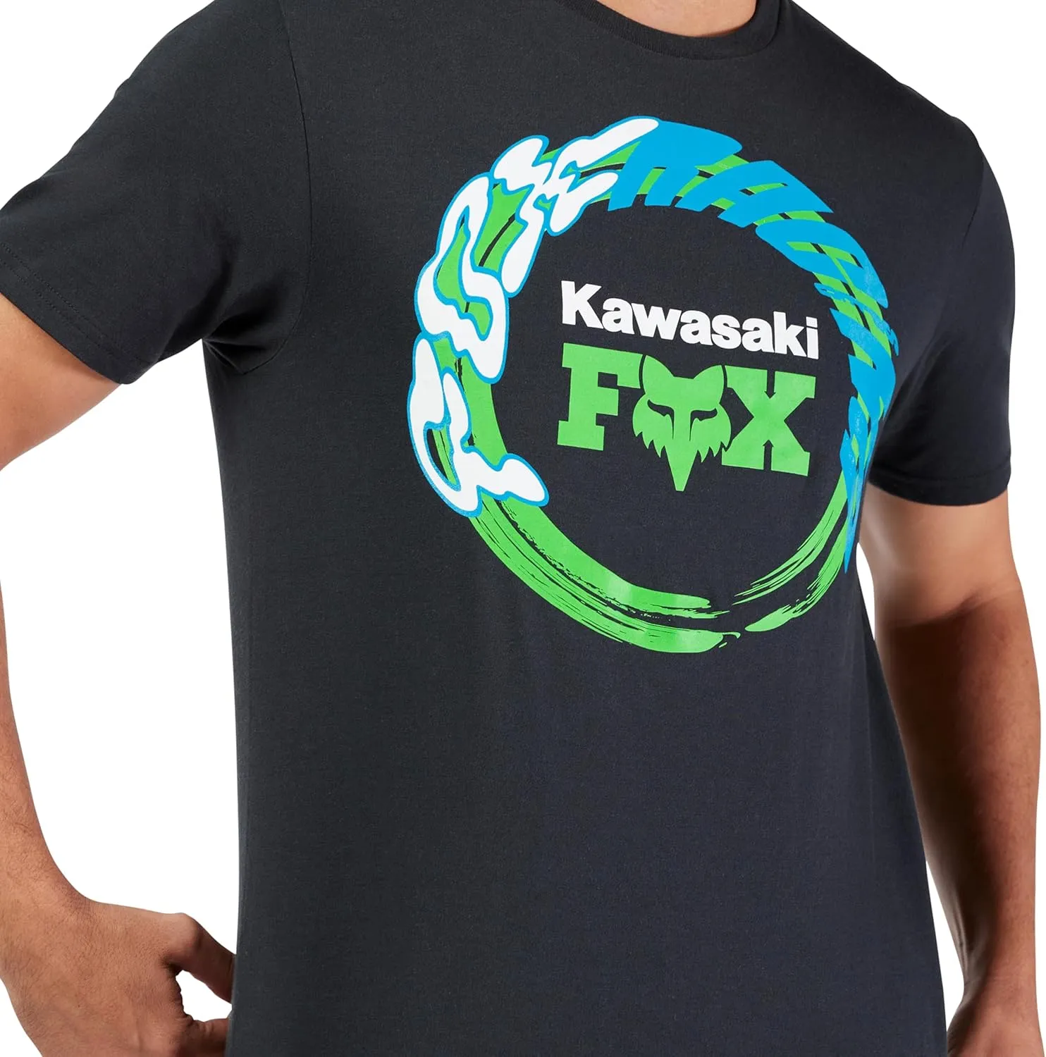 Fox Racing Men's Kawasaki Short Sleeve T-Shirt