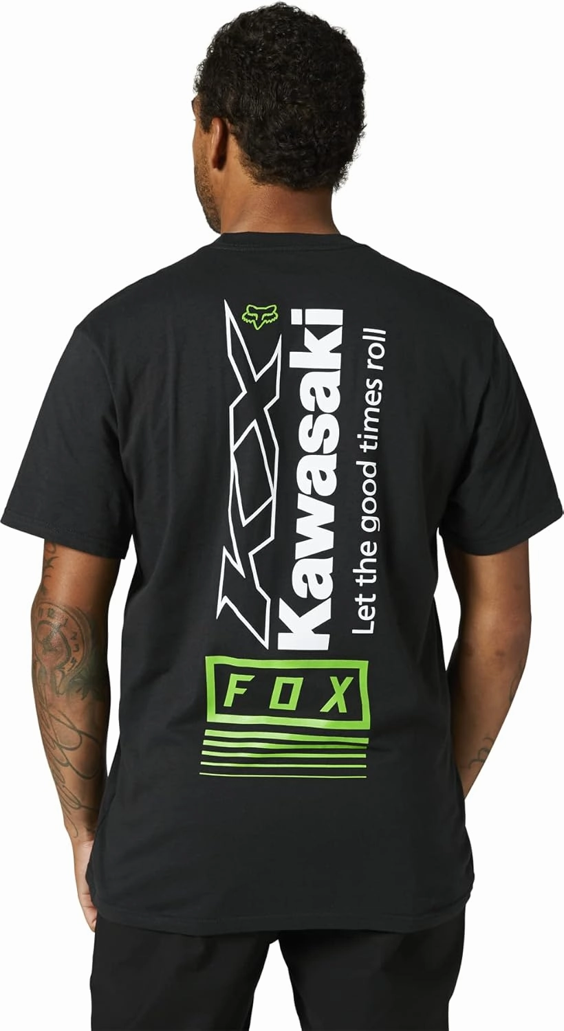 Fox Racing Men's Kawasaki Short Sleeve Premium Tee