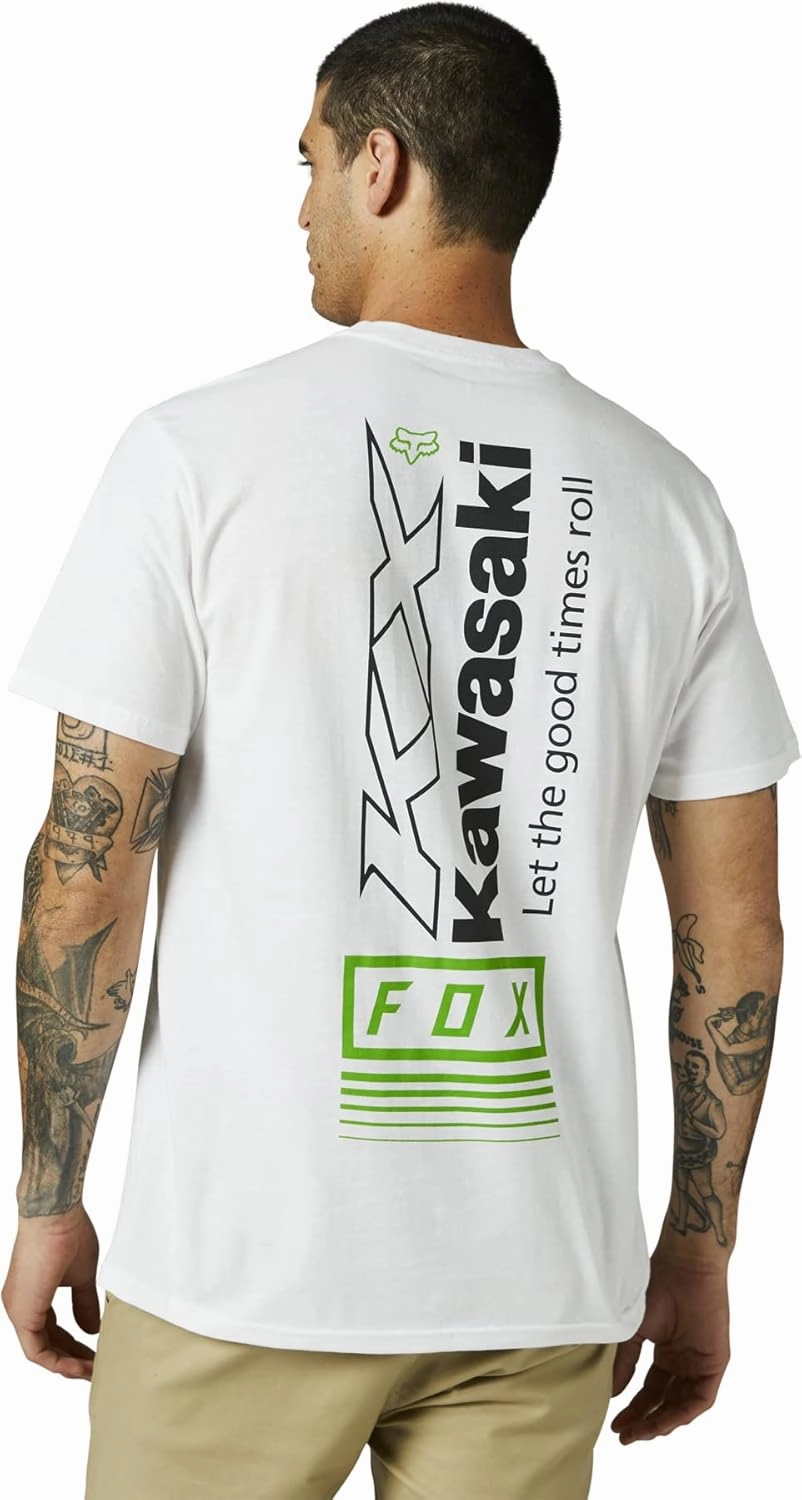 Fox Racing Men's Kawasaki Short Sleeve Premium Tee
