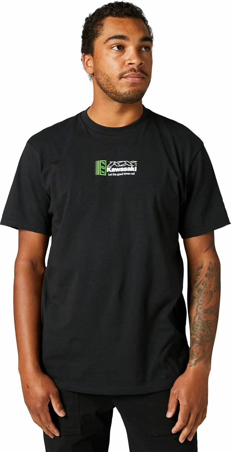 Fox Racing Men's Kawasaki Short Sleeve Premium Tee