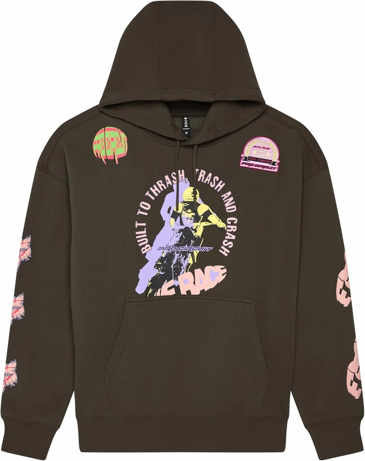 Fox Racing Men's Pro Circuit Oversized Fleece Pullover