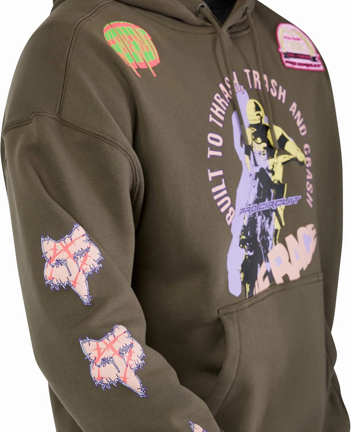 Fox Racing Men's Pro Circuit Oversized Fleece Pullover