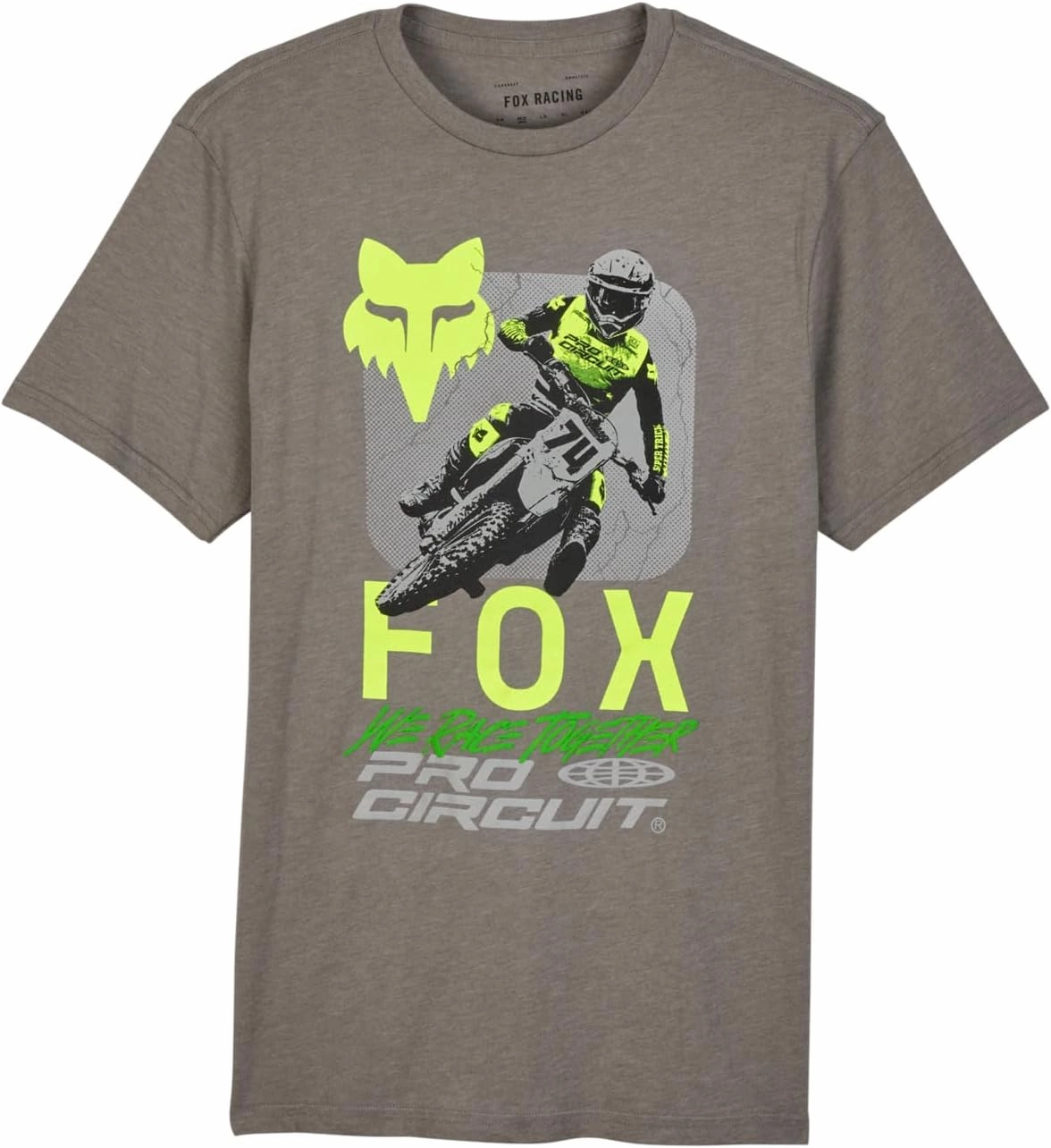 Fox Racing mens Mens Fox X Pro Circuit Premium Short Sleeve Tee