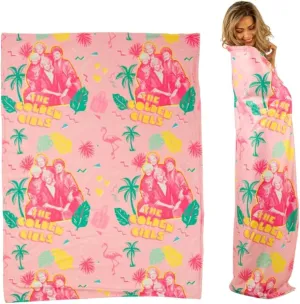 Franco Collectibles The Golden Girls Bedding Super Soft Plush Throw, 46 in x 60 in, (Official Licensed Product)