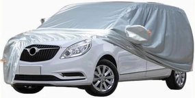 Full Car Covers for Buick GL8 Business 2017, All Weather Exterior Waterproof Scratch Automobile Apparel Non Slip Clothing Windproof Durable Protective Layer