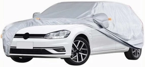 Full Car Covers for Volkswagen Golf 8 2020, All Weather Exterior Waterproof Scratch Automobile Apparel Non Slip Clothing Windproof Durable Protective Layer
