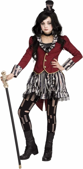 Fun World girls Freakshow Ringmistress Costume