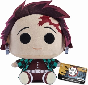 Funko Plush: Demon Slayer - 7" Tanjiro Kamado - Collectable Soft Plush - Birthday Gift Idea - Official Merchandise - Stuffed Plushie for Kids and Adults - Ideal for Anime Fans and Girlfriends